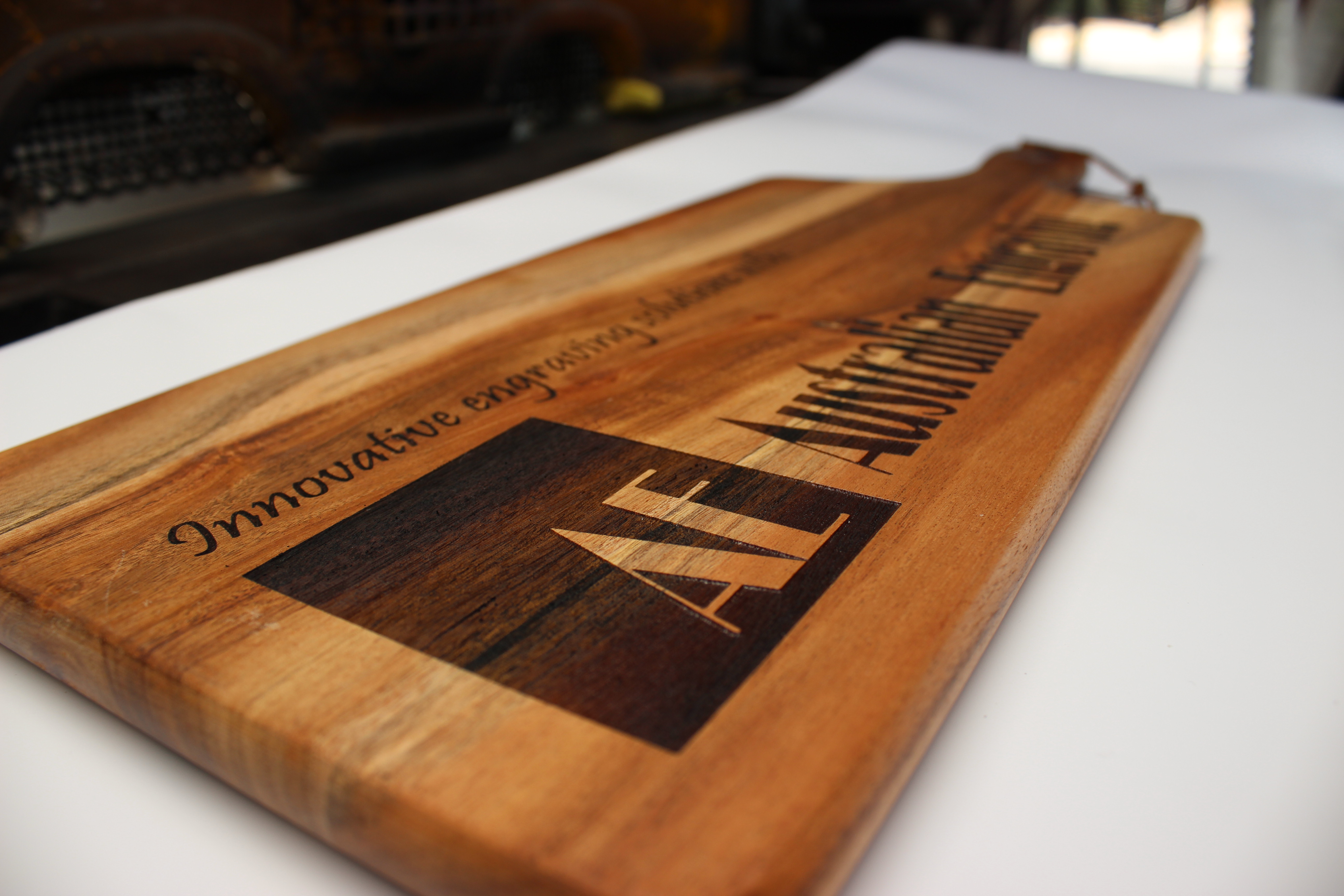 Australian Engraving Wood Engraved chopping board
